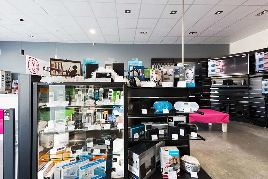 rayon audio du magasin Pulsat